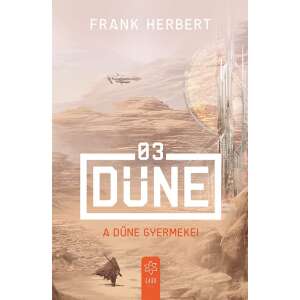 Frank Herbert: A Dűne gyermekei könyvborító - Sci-Fi könyv