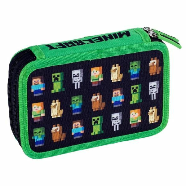 Minecraft Tolltartó - Kétszintes - Iskolatáska