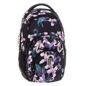 Ars Una Botanic Orchid Backpack, 46cm school bag for girls - School Bag