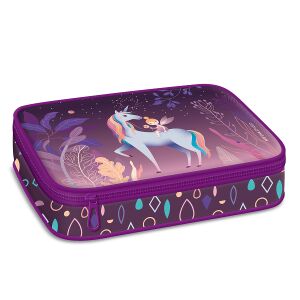 Ars Una Unikornis Tolltartó - Többszintes, Unikornis és Tündér Mintás Tolltartó - Ars Una Tolltartó