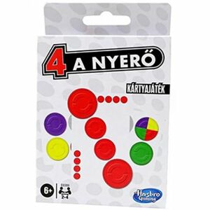 Hasbro Connect 4 Kártyajáték gyerekeknek, stratégiai játék - Hasbro