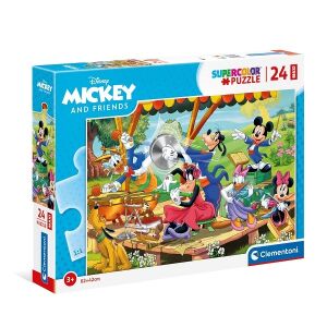 Clementoni Mickey egér és barátai 24 darabos Maxi puzzle 3 éves kortól - Clementoni Puzzle