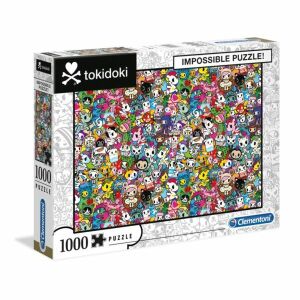 Clementoni Tokidoki Lehetetlen Puzzle, 1000 darabos, rajzfilmfigurák - Clementoni Puzzle