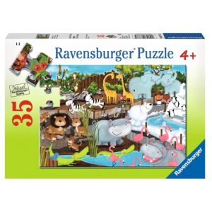 Ravensburger Állatkerti Kirakó óvodásoknak, 35 darabos - Ravensburger Puzzle