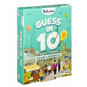 Skillmatics Találd ki 10 kérdésből társasjáték gyerekeknek, városi kaland kiadás - Spin Master