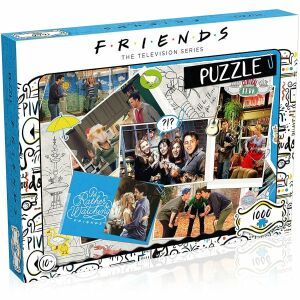 Winning Moves Jóbarátok 1000 darabos kirakó, a TV sorozat ikonikus jeleneteivel. - Winning Moves