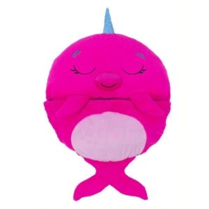 Happy Nappers Sac de dormit 2 în 1 Narval Roz - Happy Nappers