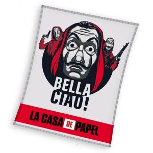 La Casa de Papel (Money Heist) Bella Ciao Polar Fleece Blanket 150x200 cm - Blanket