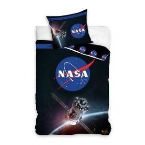 NASA Satellite Bedding Set - Space themed duvet cover and pillowcase - Carbotex Bedding - Youth and Adult