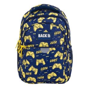 Ergonomický školský batoh BackUp s motívom konzoly, ideálny pre žiakov základných škôl - Derform