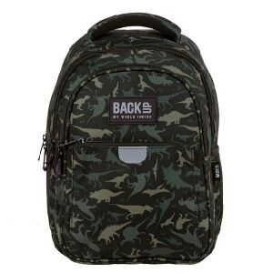 BackUp ergonomický školský batoh s dinosaurom - Shade - Derform