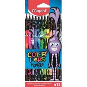 Maped Color'Peps Monster Színes Ceruza - 12 db 114189895 - Toll & Ceruza