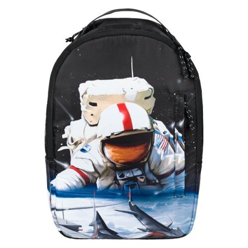 BAAGL Earth Cosmonaut hátizsák iskolába, űrhajós mintával - Baagl