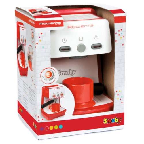 Smoby Rowenta Spielzeug-Kaffeemaschine #rot-weiß 36155741