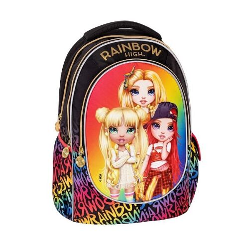 Rainbow High Gold Ergonomikus Iskolatáska Lányoknak - Iskolatáska