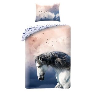 Lovas posteľná bielizeň s motívom koňa 140x200 cm - Posteľná bielizeň