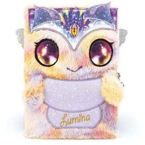 Nebulous Stars Lumina Faux Fur Secret Diary for Girls - Journal