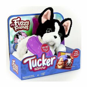 My Fuzzy Friends Tucker the Sleepy Pup Interactive Plush Toy in Packaging - Interactive Plush Toy