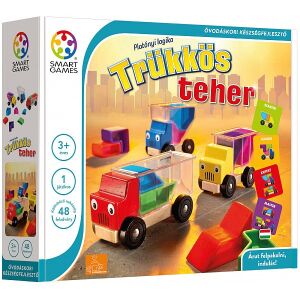Smart Games Trükkös teher logic game for kids, load the trucks puzzle - Logic Game