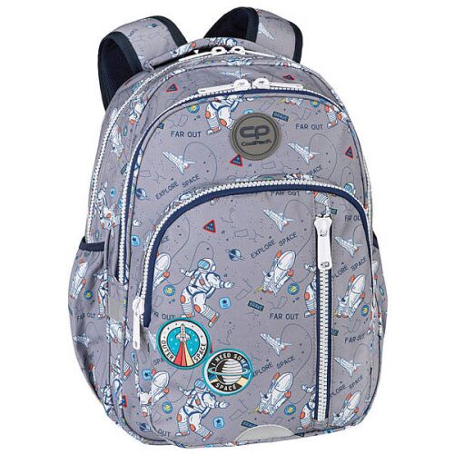 CoolPack BASE Cosmic iskolatáska fiúknak, űrhajós és űrhajó mintával - CoolPack