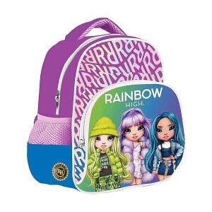 Rainbow High Silver Preschool Backpack for Girls - Rainbow High