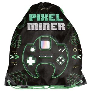 Paso Pixel Miner Gamer Tornazsák - 38x34 cm 114191624 - Paso
