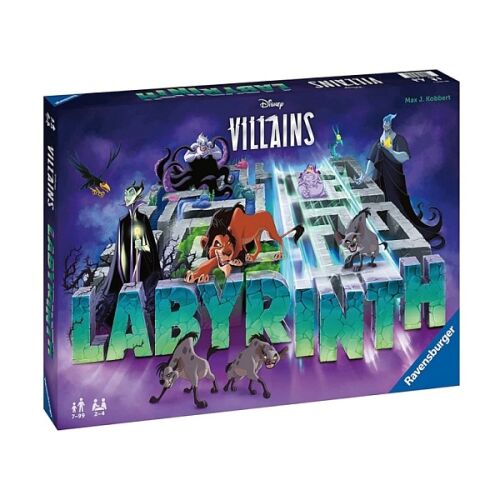 Ravensburger Disney Gonoszai Labirintus társasjáték, családi szórakozás 2-4 játékos részére - Ravensburger