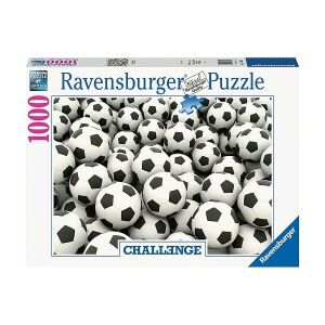 Ravensburger Focilabda Puzzle 1000 darabos, kihívást jelentő kirakó focilabda mintával. - Ravensburger Puzzle
