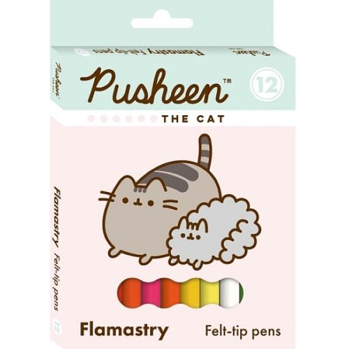 Pusheen Macska Filctoll Készlet - 12 db