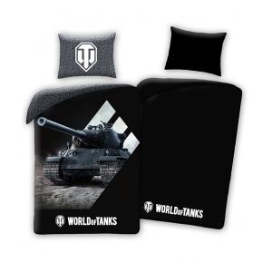 Súprava posteľnej bielizne World of Tanks svietiaca v tme s potlačou tanku - Nonbrand Posteľné prádlo - pre mládež a dospelých