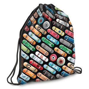 Ars Una Gördeszkás Tornazsák - Rollin’ Mania - 32x42 cm 114193358 - Ars Una