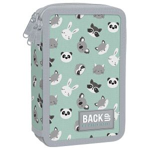BackUp Best Friends 3-poschodové puzdro na ceruzky pre dievčatá - Derform