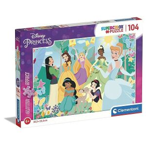 Clementoni Disney Hercegnő Csillámos Puzzle, 104 darabos - Clementoni Puzzle