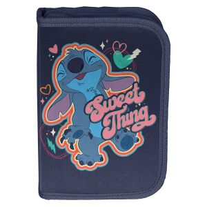 Paso Stitch kihajtható tolltartó lányoknak, Stitch World mintával - Paso