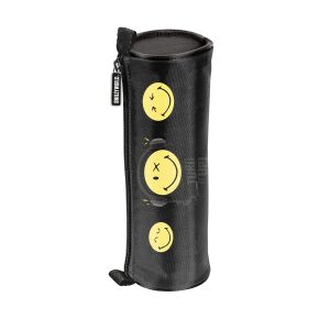 Paso Emoji hengeres tolltartó, fekete, smiley arccal - Paso