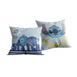 Stitch Párna 40x40 cm, Disney rajzfilm karakter párna gyerekeknek - Díszpárna