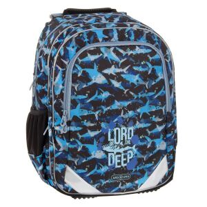 Ars Una Lord of the Deep Ergonomikus Iskolatáska - Cápa Mintás - Ars Una