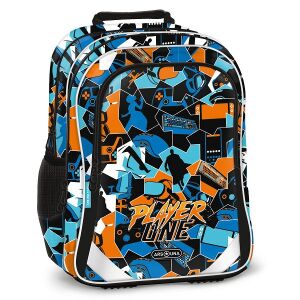 Ars Una ergonomikus iskolatáska, hátizsák - Player One 114195303 - Ars Una