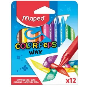 MAPED zsírkréta készlet 12 színű - Color Peps 114195616 - Iskolakezdés, iskolaszer