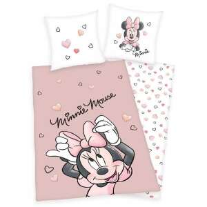 Minnie egér ágynemű (pink hearts) 36164702 