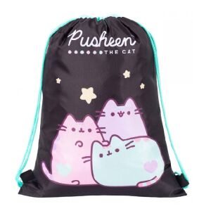 Pusheen Cat Tornazsák - Fekete - 43x32 cm 114195734 - Tornazsák