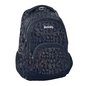 BeUniq Ombre Flower virágos ergonomikus iskolatáska lányoknak - Paso