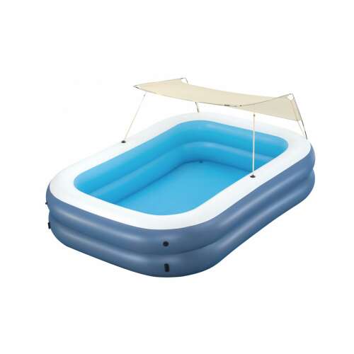 Bestway Aufblasbarer Familienpool mit Dach, 254x178x140 cm