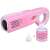 Buborékpisztoly pink bubble gun with bubble solution