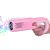 Buborékpisztoly pink bubble gun shooting bubbles