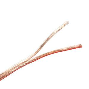 Logilink Hangszóró beépítő kábel, 2x 2,5 mm2, átlátszó, 25 m 97022676 - Hangszóró kábel