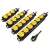 Logilink Aljzat 4-es + kapcsoló, 4x CEE 7/3, kültéri, 1,5 m, fekete/sárga outdoor power strip with 4 outlets and switch