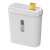 Media-Tech WHITE SHREDDER, paper and credit card shredder, 6,8 mm strips, DIN 66399-2 security level