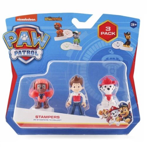 Mancs Őrjárat nyomda 3 db-os szett - Zuma, Ryder, Marshall figurák csomagolásban