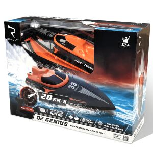 SYMA Genius távirányítós csónak a csomagolásban, nagy teljesítményű gyorshajó - Syma